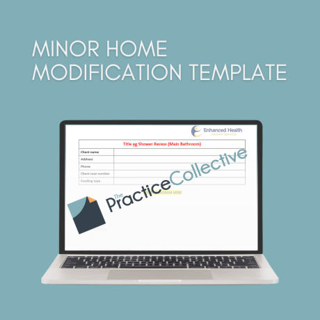 Minor Home Modification Template